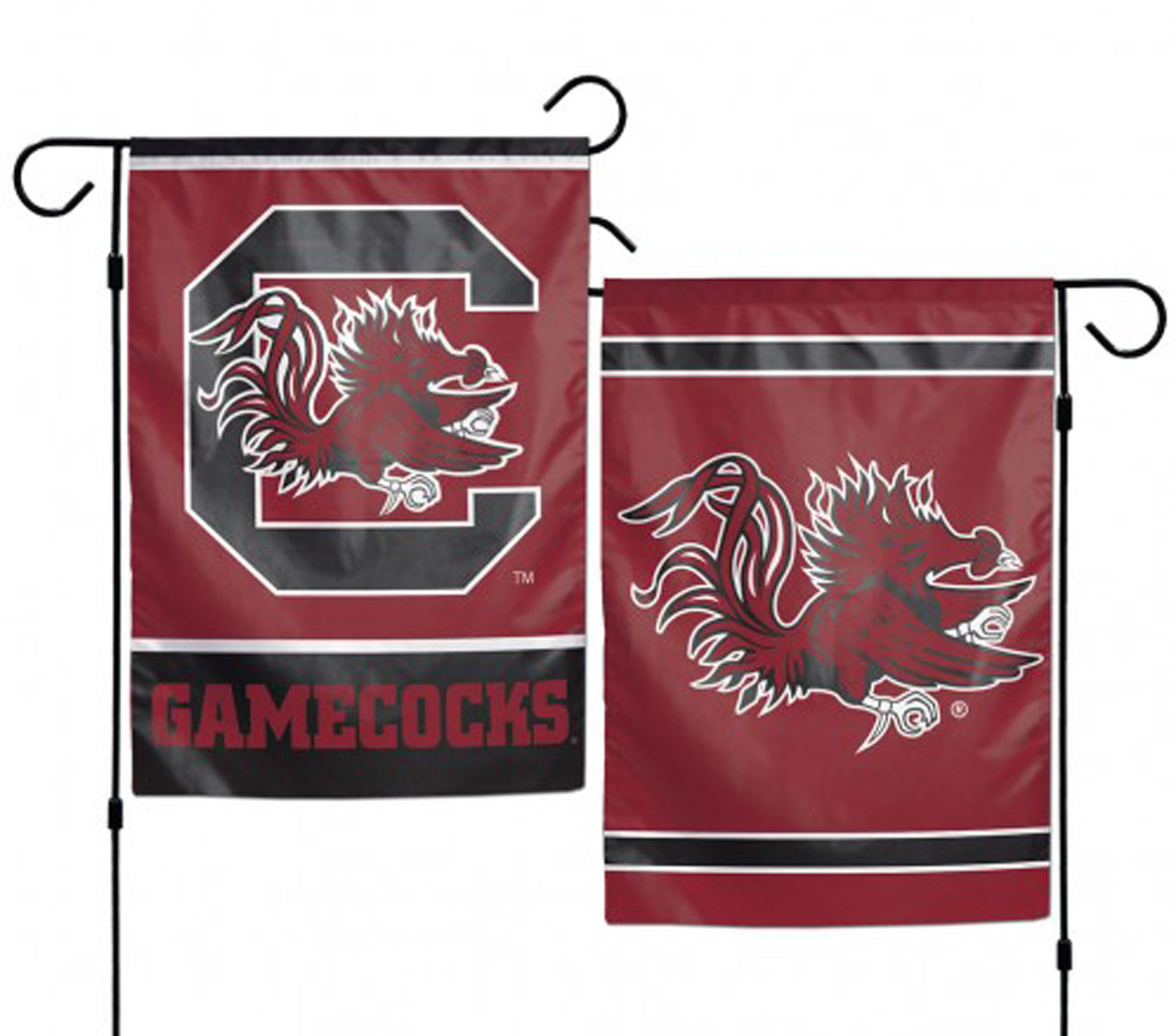 Bandiera Da Giardino - Set Giardino 33x46cm Con Supporto Bandiera South Carolina Gamecocks - Foto 9