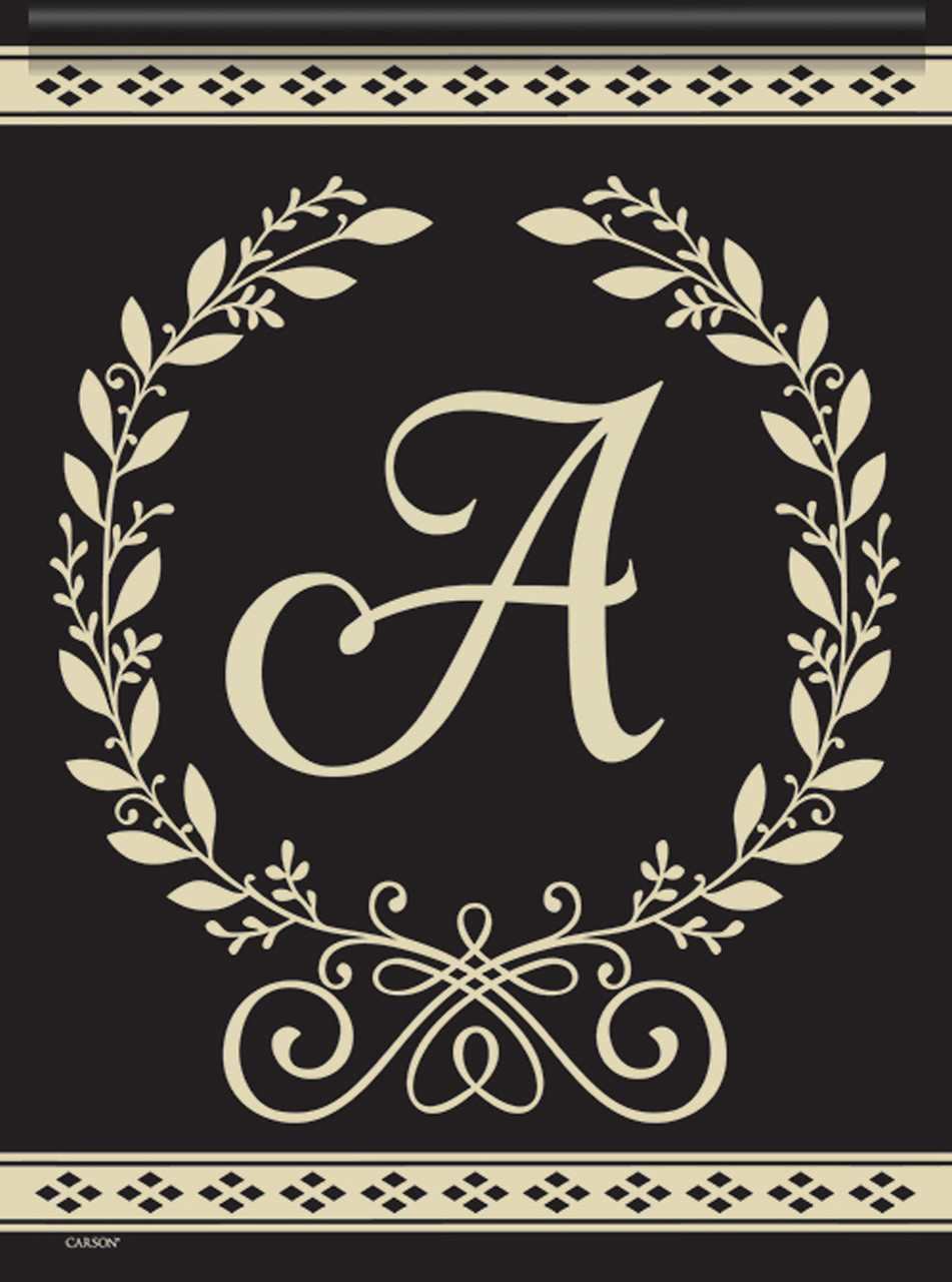 Carson Monogram Garden Flag - Thumbnail 2