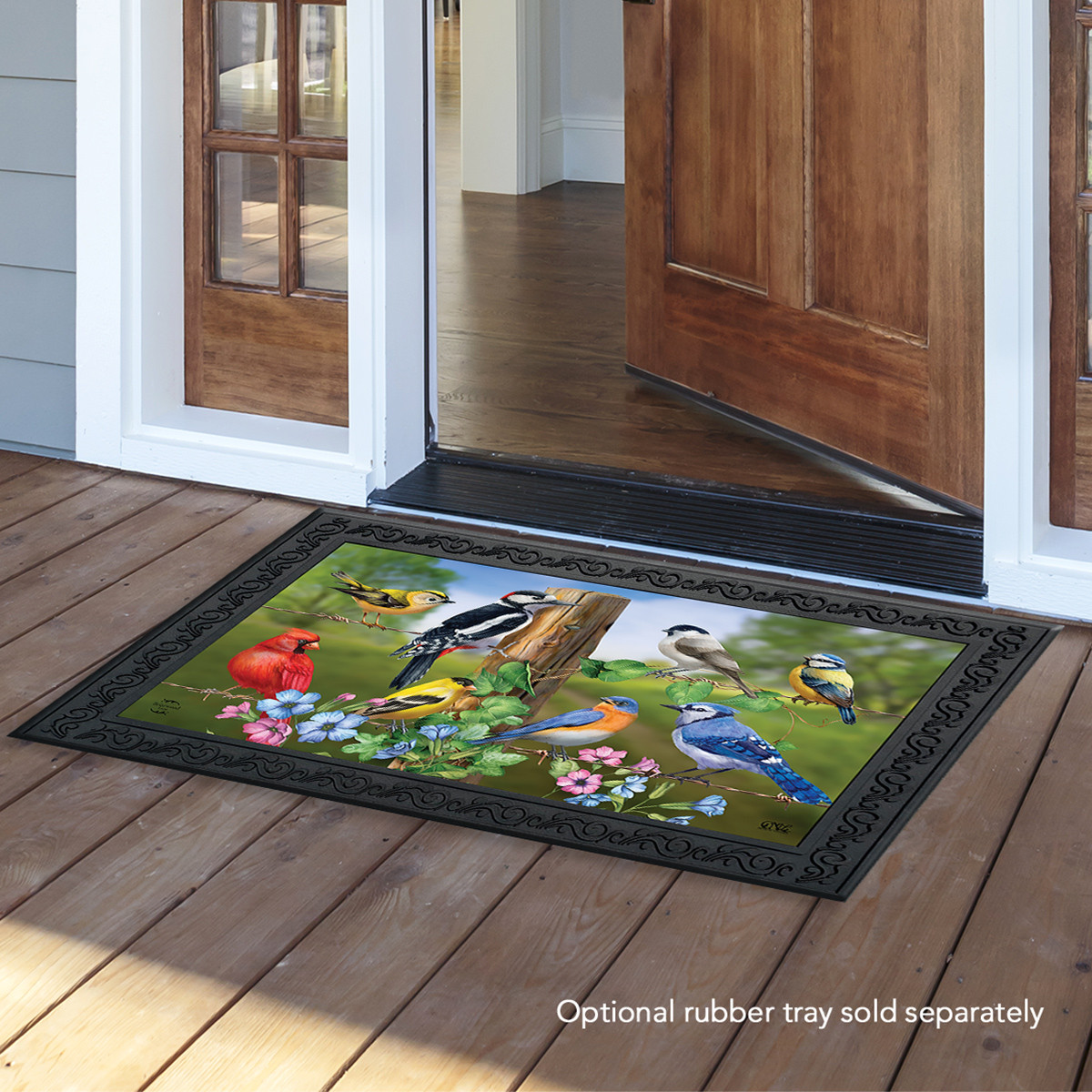 Country Birds Spring Doormat - Briarwood Lane