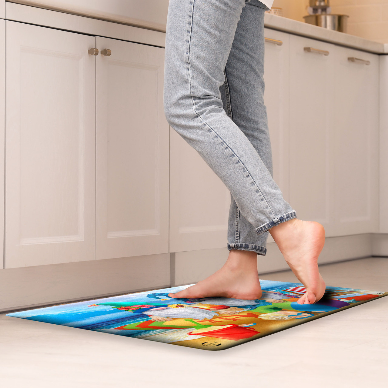 Summer Gnomes Comfort Mat - Briarwood Lane