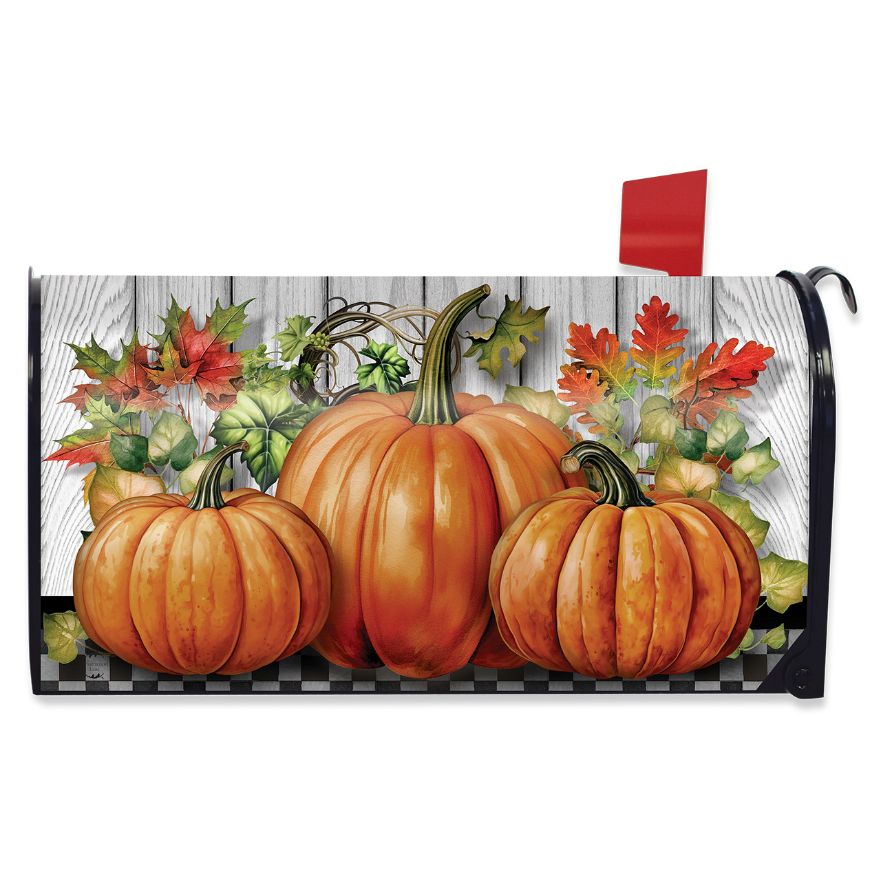 Country Pumpkins Mailbox Cover - Briarwood Lane