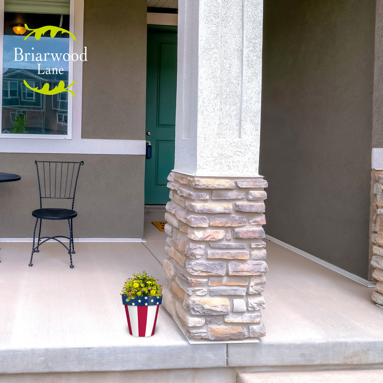 American Flag Small Planter - Briarwood Lane