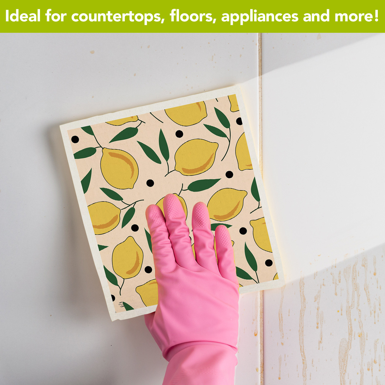 Lemons Swedish Dishcloth - Thumbnail 3