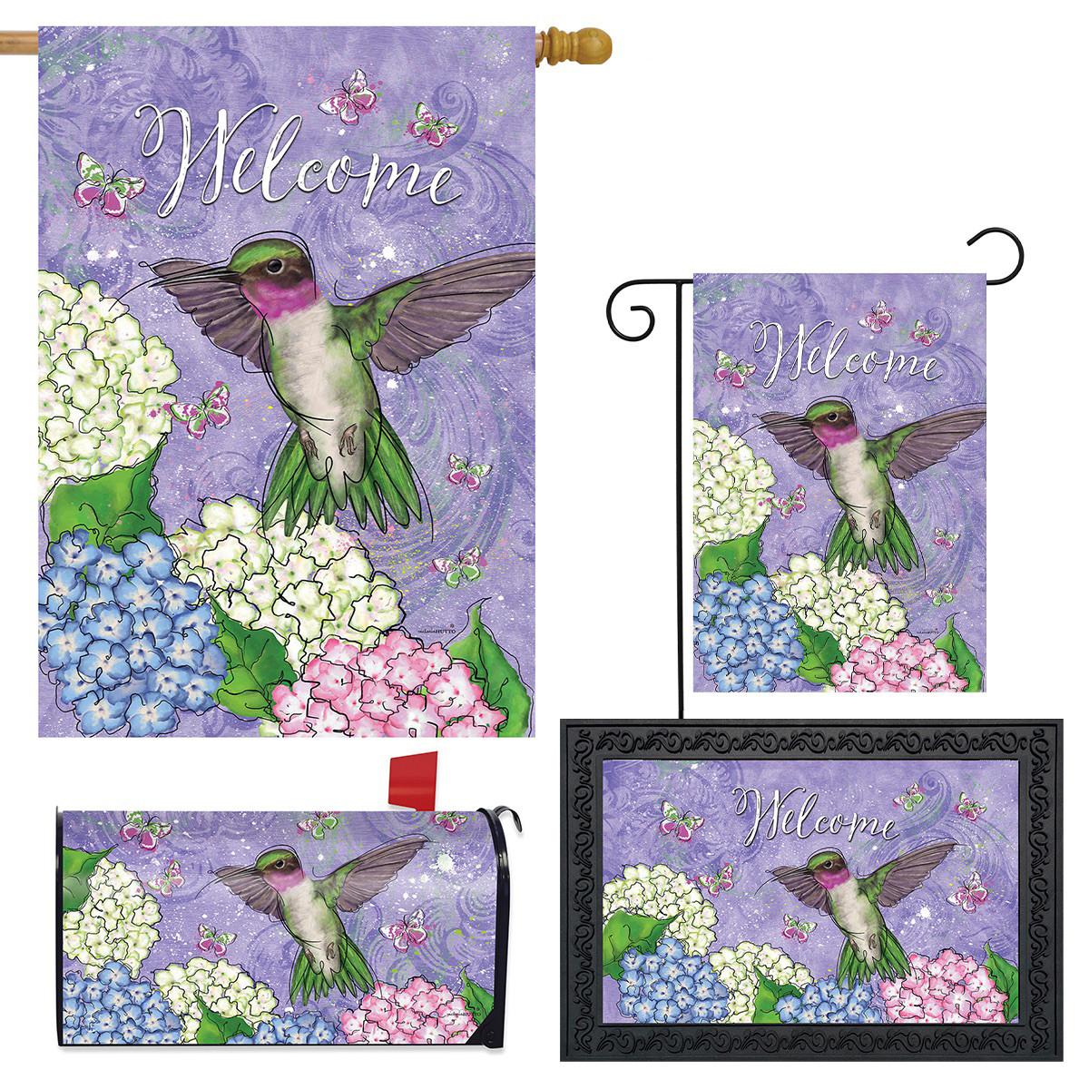 Hummingbird and Hydrangea Collection - Briarwood Lane