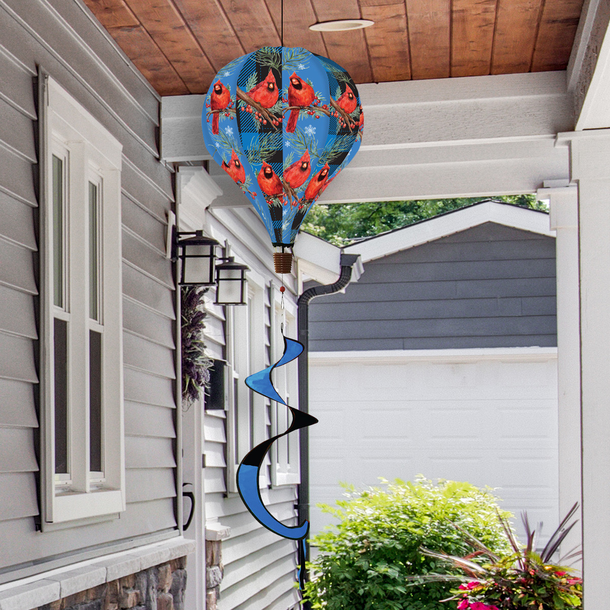 Cardinals Deluxe Hot Air Balloon Spinner - Briarwood Lane