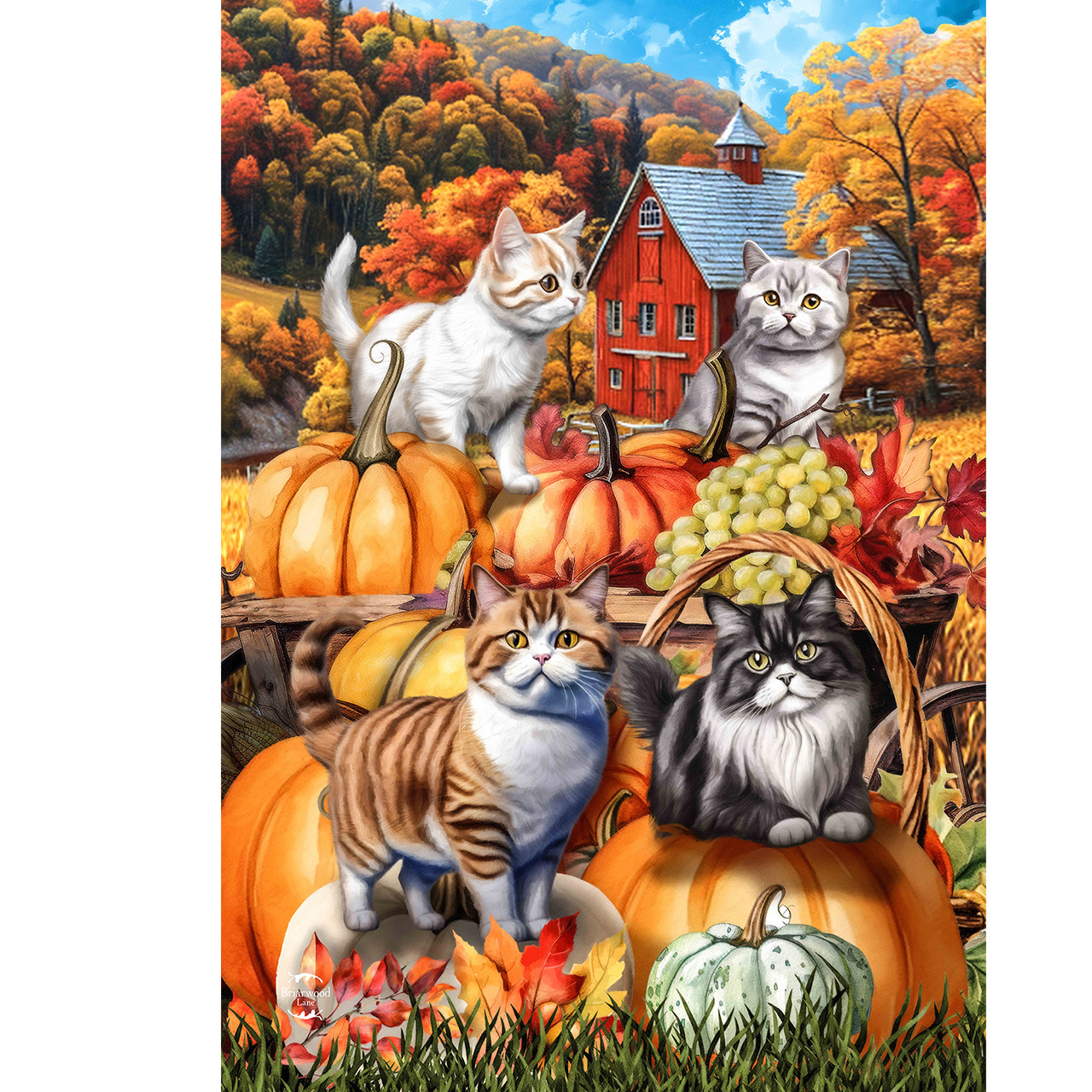 Briarwood Lane Home Sweet Home Garden Flag - Thumbnail 4