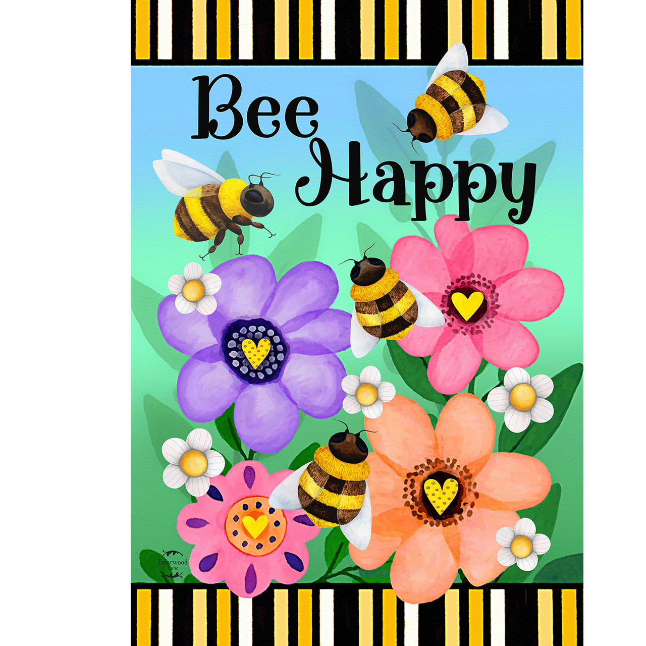 Busy Bees Garden Flag - Briarwood Lane