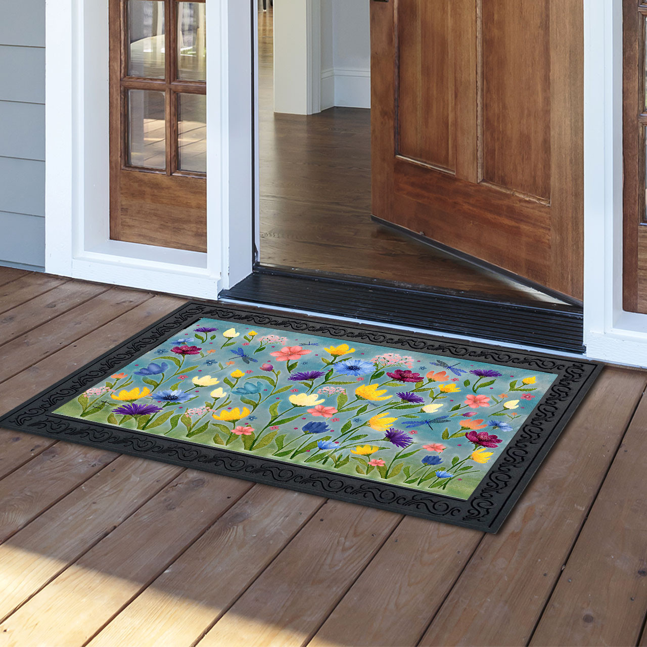 Wildflower Field Doormat - Briarwood Lane
