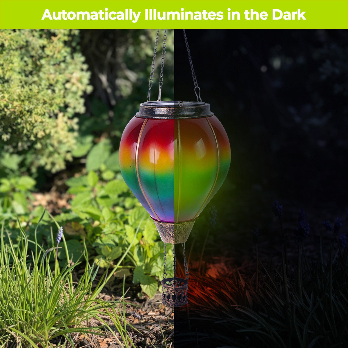Rainbow Solar Balloon Lantern - Briarwood Lane