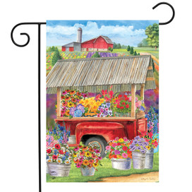 Spring Farm Garden Flag