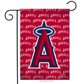 Los Angeles Angels of Anaheim Greeting Card Garden Flag