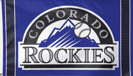 Colorado Rockies MLB Deluxe Grommet Flag