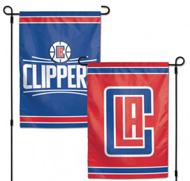 LA Clippers NBA 2 Sided Garden Flag