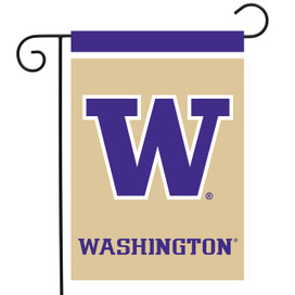 Washington Huskies NCAA Licensed Garden Flag