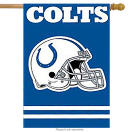 Indianapolis Colts Applique Embroidered Banner Flag NFL