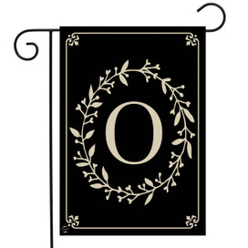 Briarwood Lane Classic Monogram Letter O Garden Flag