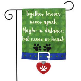 Pet Memorial Burlap Garden Flag