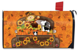 Fall Harvest Pickup Mailbox Cover