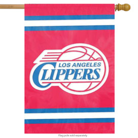 Los Angeles Clippers Applique House Flag