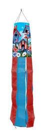 Briarwood Lane American Birdhouses Summer Windsock, red white blue, patriotic birds, cardinal, bluebird, fourth of july.