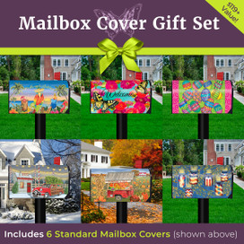 The Ultimate Standard Size Mailbox Cover Gift Set  *6 Pieces*
