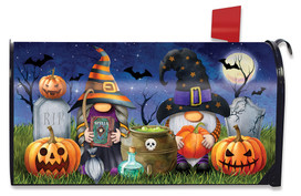 Halloween Gnomes Humor Mailbox Cover