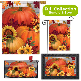 Autumn Pumpkin Trio Design Collection