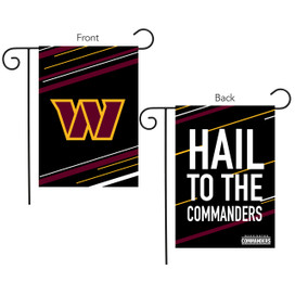 Briarwood Lane NFL Washington Commanders garden flag, official licensed sports banner with colorful printed design.