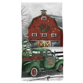 Christmas on the Farm Hand Towel