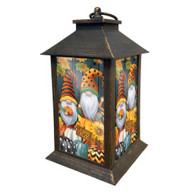 Fall Gnomes Lantern