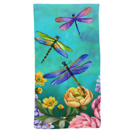 Dragonfly Garden Hand Towel