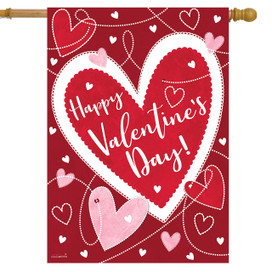 Valentine's House Flags for sale - Briarwood Lane™