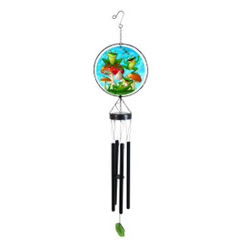 Happy Frogs Illuminated Wind Chime - Briarwood Lane