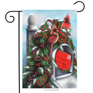 Letter to Santa Christmas Garden Flag