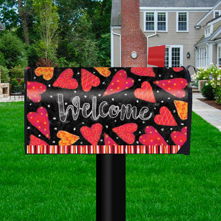 Valentine Holiday Large / Oversized Magnetic Mailbox Cover