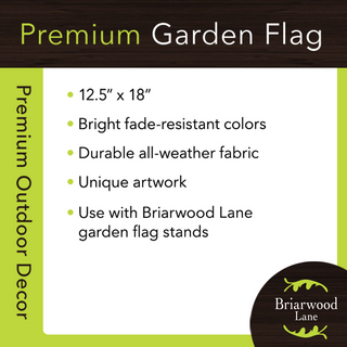 Briarwood Lane Spring Church Garden Flag Easter Religious Lilies