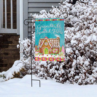 Grandkids Spoiled Here Garden Flag