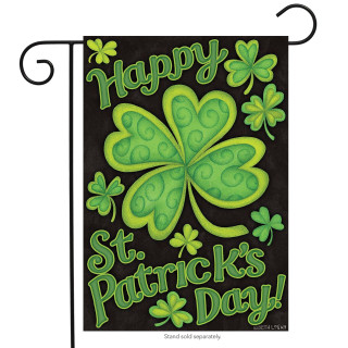 Happy St. Pat's Day Garden Flag
