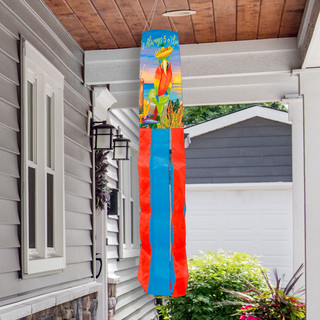 Always 5 O'Clock Summer Windsock