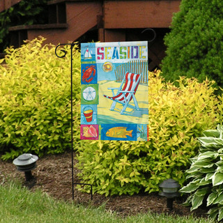 Seaside Beach Summer Garden Flag