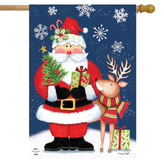 Christmas Delivery Holiday House Flag