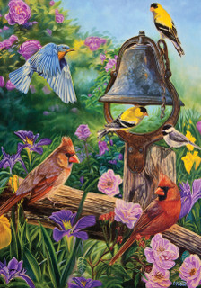 Garden Melodies Spring Garden Flag