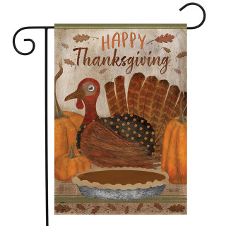 Gather Together Thanksgiving Garden Flag