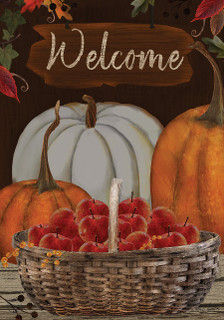 A Time To Gather Autumn House Flag