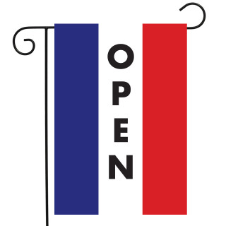 Open Garden Flag