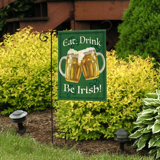 Be Irish St. Patrick's Day Garden Flag