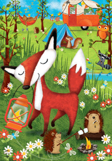 Wilderness Camp Summer House Flag