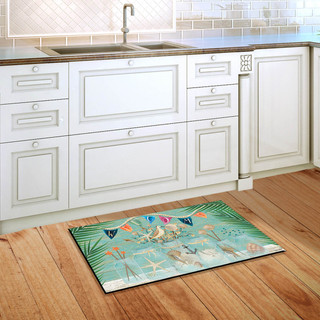 Coastal Mason Jar Summer Doormat