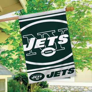 NY Jets Vertical NFL House Flag
