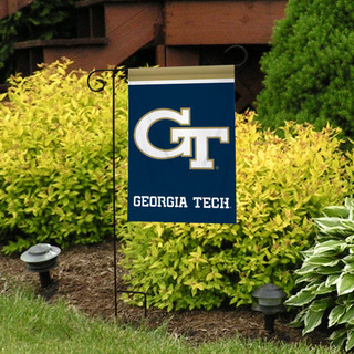 Briarwood Lane Georgia Tech Yellow Jackets NCAA Licensed small garden flag decorative porch yard display.